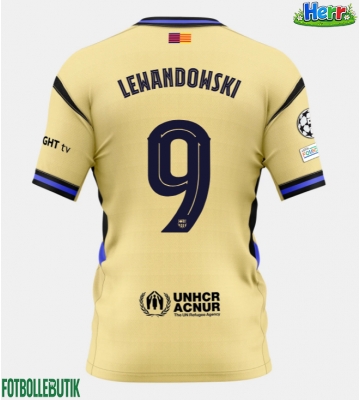 Barcelona Robert Lewandowski #9 Bortatröja 2025-26 Kortärmad